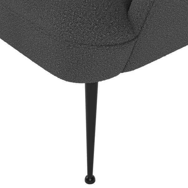 Dunelm Kit Boucle Accent Chair - Image 6