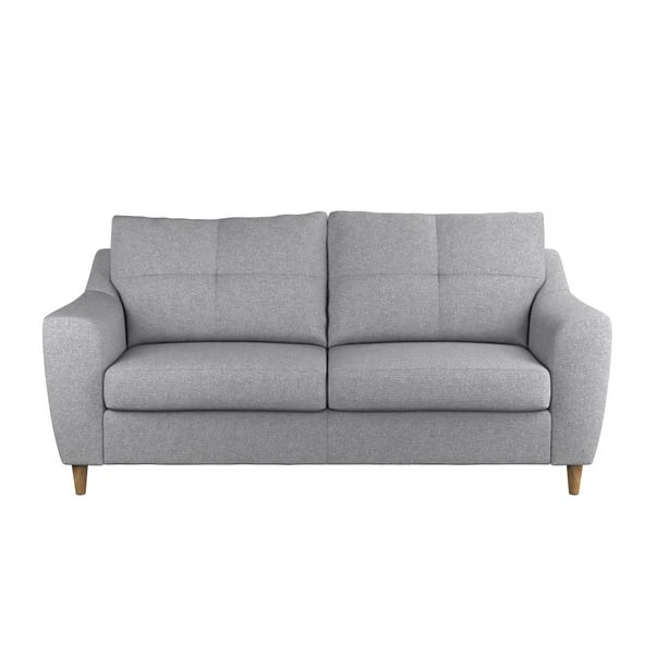 Dunelm Baxter Textured Weave 3 Seater Sofa - Image 2