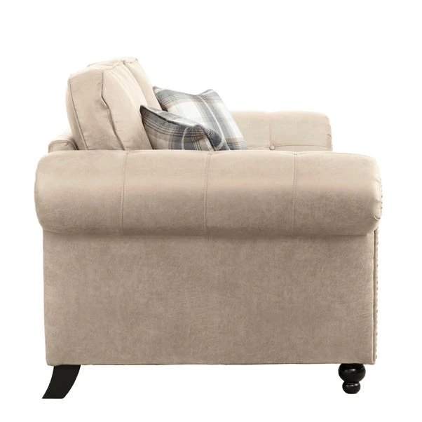 The Original Sofa Company Oakland Soft Faux Leather 3 Seater Sofa - Image 3