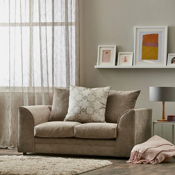 Dunelm Washington Brushed Chenille 2 Seater Sofa - Image 2