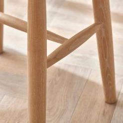 Dunelm Churchgate Ash Wood Stool 10 Dunelm Churchgate Ash Wood Stool -House of Reeves store 30748634 alt02