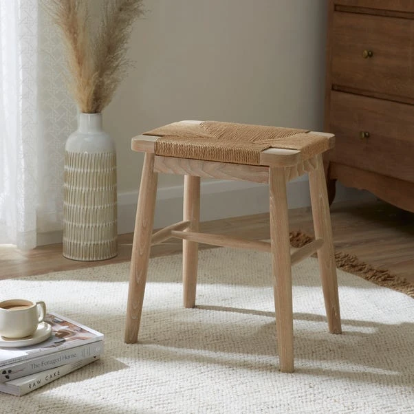 Dunelm Churchgate Ash Wood Stool 8 Dunelm Churchgate Ash Wood Stool - Image 6