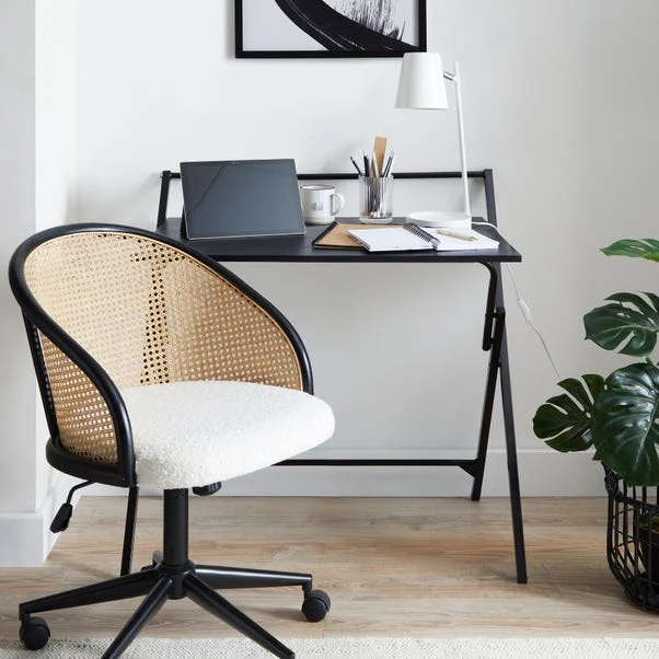 Dunelm Evelyn Black Folding Desk - Image 3