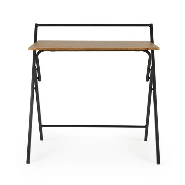 Dunelm Evelyn Rustic Wood Effect Folding Desk - Image 4