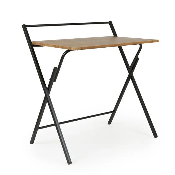Dunelm Evelyn Rustic Wood Effect Folding Desk - Image 5