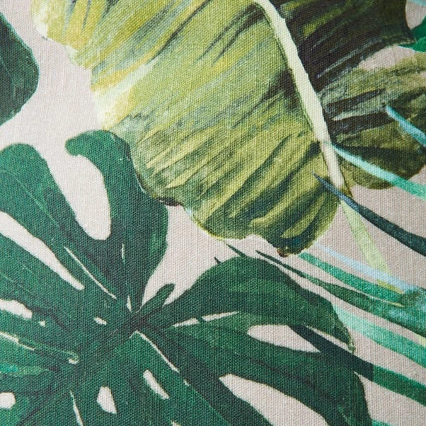 Dunelm Palm Print Tapestry Pouffe 6 Dunelm Palm Print Tapestry Pouffe - Image 4