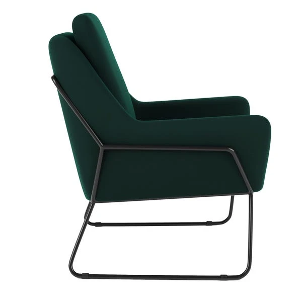 Dunelm Ferne II Velvet Accent Chair - Image 4