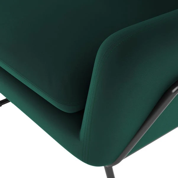 Dunelm Ferne II Velvet Accent Chair - Image 6