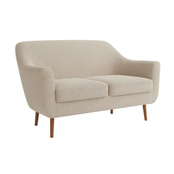 Dunelm Eddie Sherpa 2 Seater Sofa - Image 2