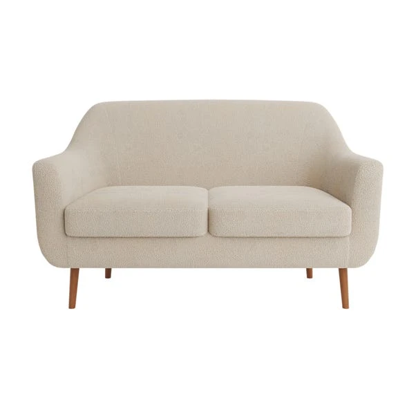 Dunelm Eddie Sherpa 2 Seater Sofa - Image 3