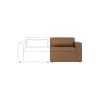Dunelm Modular Arne Faux Leather Right Hand Seat 2 Dunelm Modular Arne Faux Leather Right Hand Seat -House of Reeves store 30752700