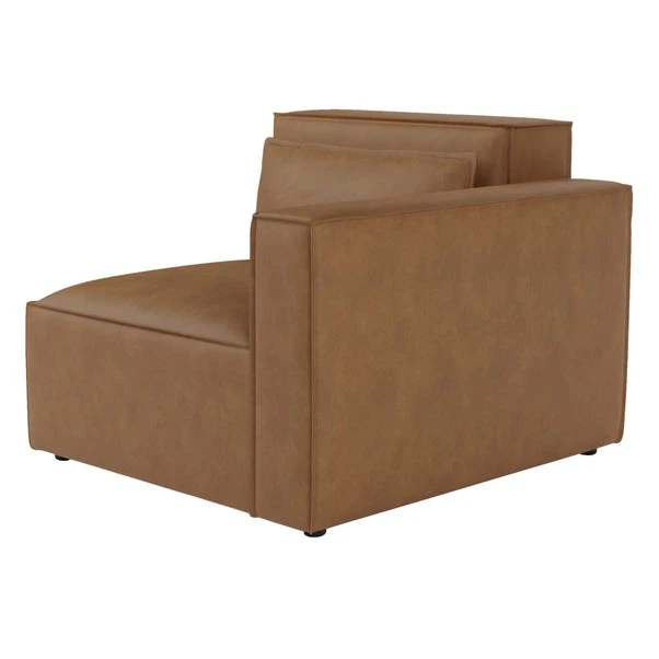 Dunelm Modular Arne Faux Leather Right Hand Seat - Image 3