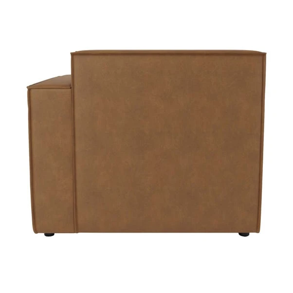 Dunelm Modular Arne Faux Leather Right Hand Seat - Image 6