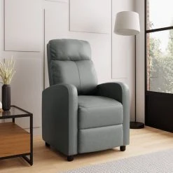 Dunelm Mason Faux Leather Recliner
