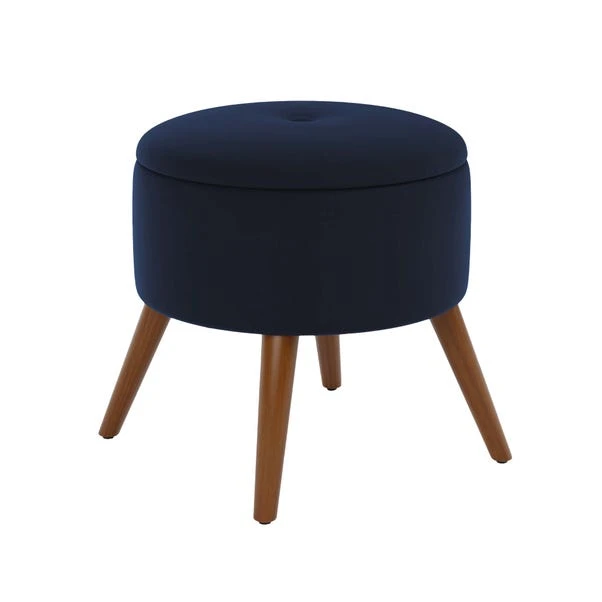 Dunelm Eliza Velvet Storage Footstool 3 Dunelm Eliza Velvet Storage Footstool