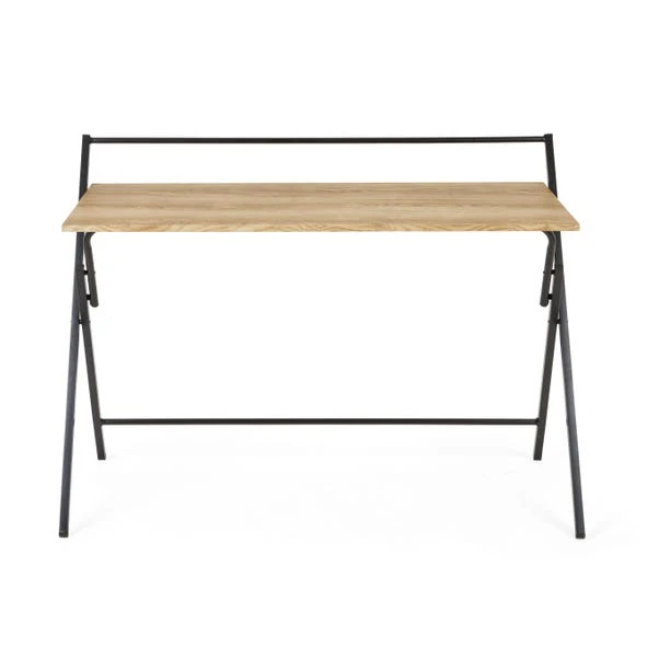 Dunelm Evelyn Oak Effect Wide Folding Desk - Image 6