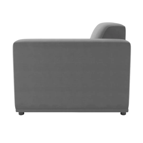 Dunelm Modular Cruz Velvet Right Hand Seat - Image 5