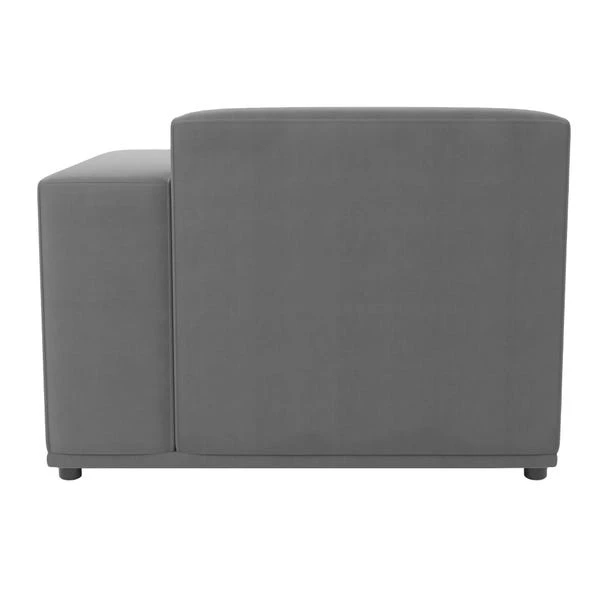 Dunelm Modular Cruz Velvet Right Hand Seat - Image 6