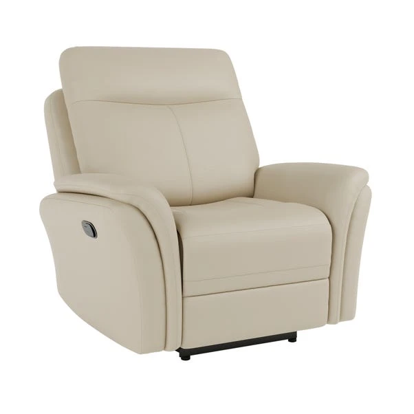 Dunelm Monte Distressed Faux Leather Reclining Armchair - Image 3