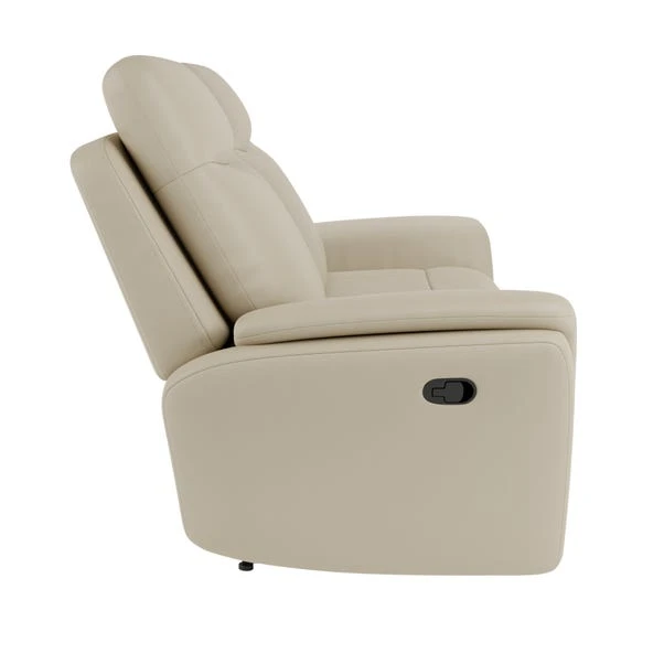 Dunelm Monte Distressed Faux Leather Reclining 2 Seater Sofa 6 Dunelm Monte Distressed Faux Leather Reclining 2 Seater Sofa - Image 4
