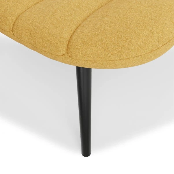 Dunelm Karter Faux Wool Chair - Image 5