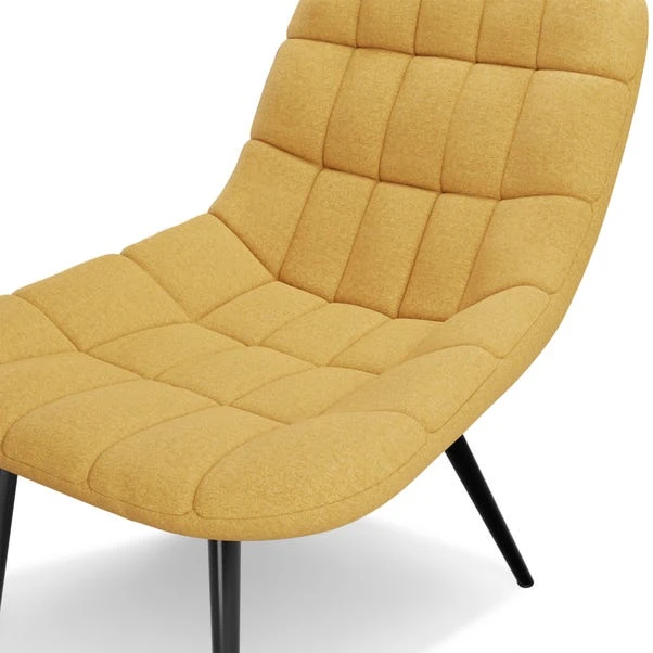 Dunelm Karter Faux Wool Chair - Image 6