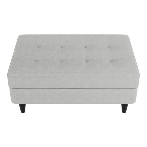 Dunelm Zoe Boucle Storage Footstool - Image 4