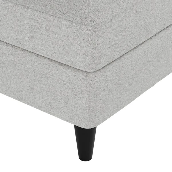 Dunelm Zoe Boucle Storage Footstool - Image 5