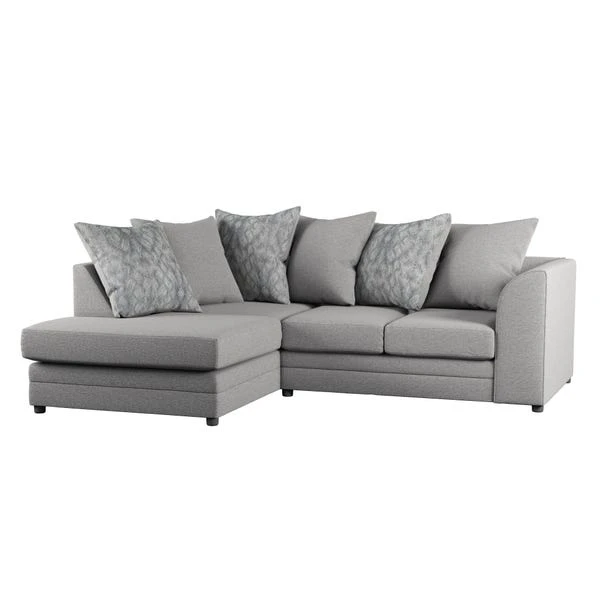 Dunelm Washington Chenille Combo Small Corner Sofa 4 Dunelm Washington Chenille Combo Small Corner Sofa - Image 2