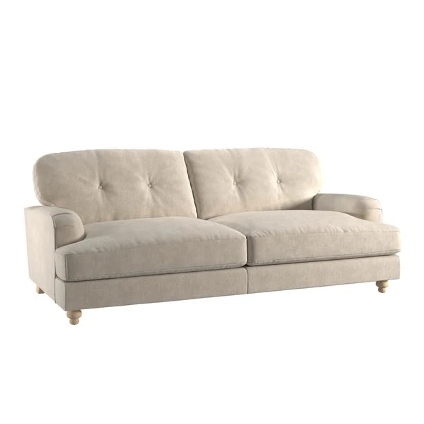 Dunelm Martha Vintage Velvet 3 Seater Sofa - Image 3