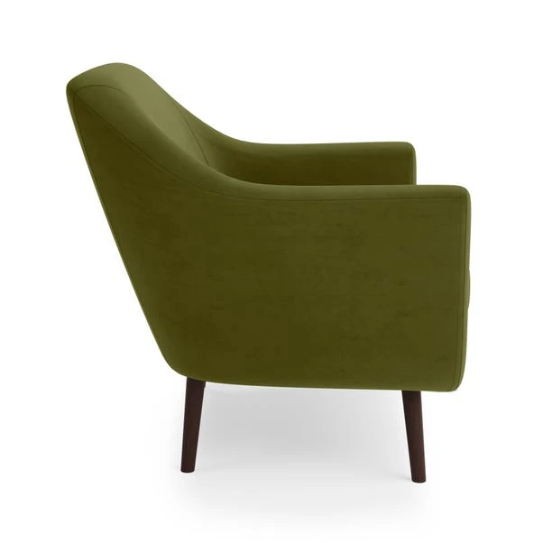 Dunelm Eddie Velvet Large Armchair - Image 4