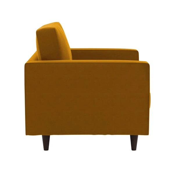 Dunelm Zoe Velvet Armchair - Image 4