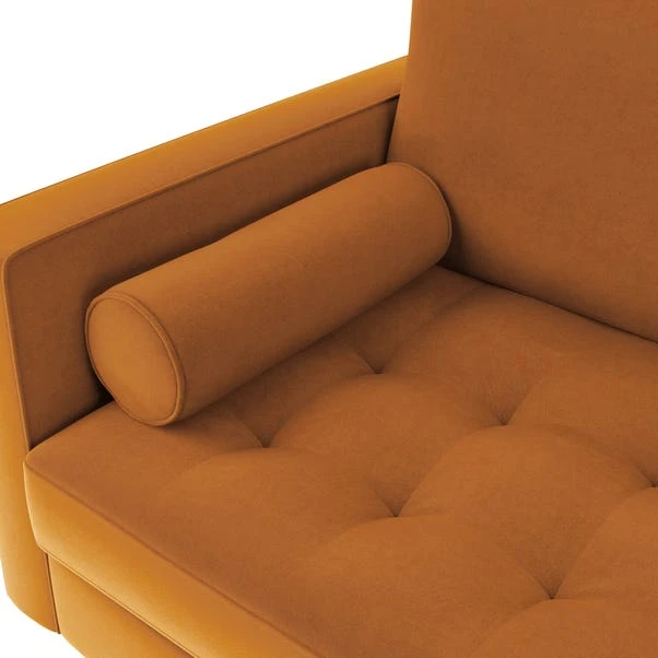 Dunelm Zoe Velvet 3 Seater Sofa - Image 6