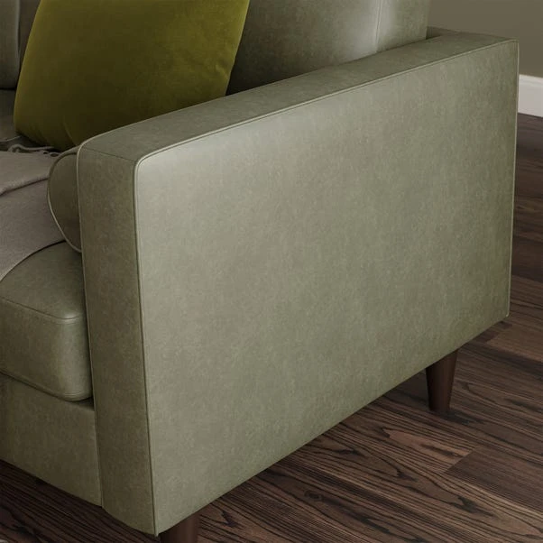 Dunelm Zoe Faux Leather 2 Seater Sofa - Image 6