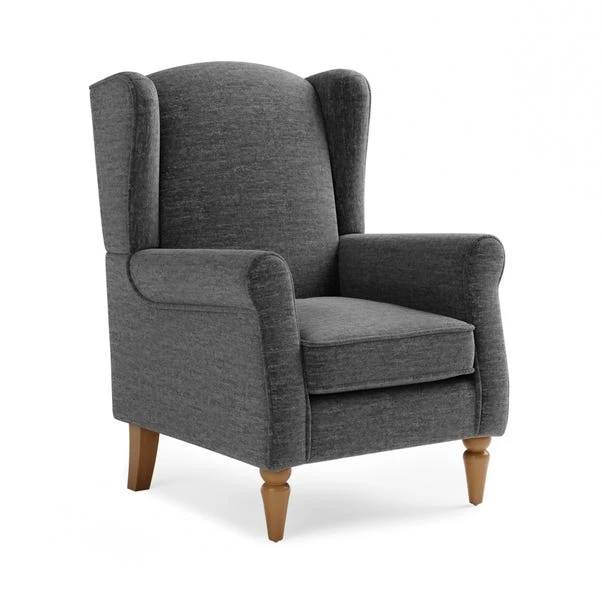 Dunelm Oswald Self Assembly Chenille Chair 4 Dunelm Oswald Self Assembly Chenille Chair - Image 2