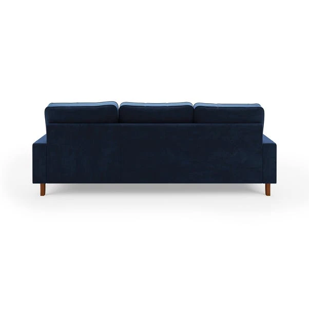 Dunelm Beatrice Matte Velvet Right Hand Corner Chaise - Image 5