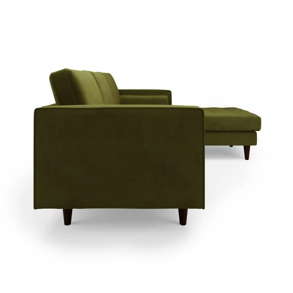 Dunelm Zoe Velvet Right Hand Corner Sofa - Image 4