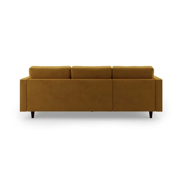 Dunelm Zoe Velvet Left Hand Corner Sofa - Image 5