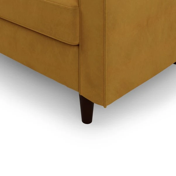 Dunelm Zoe Velvet Left Hand Corner Sofa - Image 6