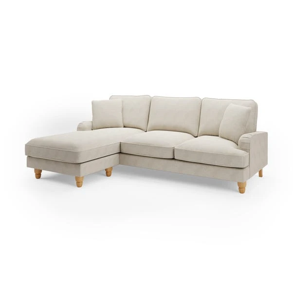 Dunelm Beatrice Luna Left Hand Corner Chaise 4 Dunelm Beatrice Luna Left Hand Corner Chaise - Image 2