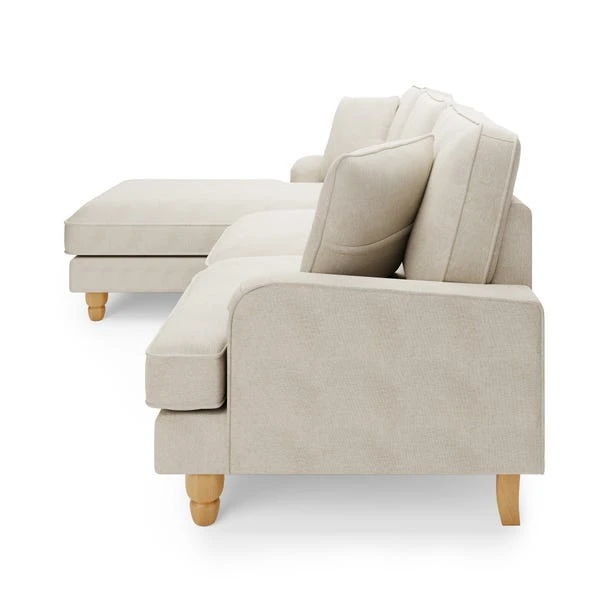 Dunelm Beatrice Luna Left Hand Corner Chaise 6 Dunelm Beatrice Luna Left Hand Corner Chaise - Image 4