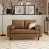 Dunelm Alfie Faux Leather 2 Seater Sofa