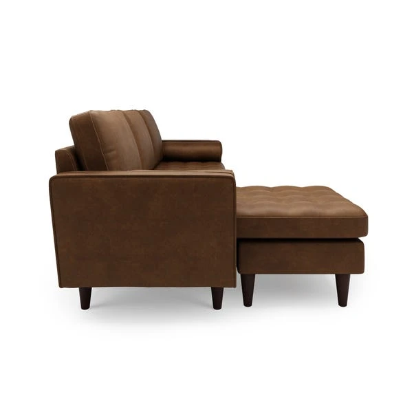 Dunelm Alfie Faux Leather Corner Chaise 6 Dunelm Alfie Faux Leather Corner Chaise - Image 4