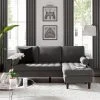 Dunelm Alfie Velvet Corner Chaise 1 Dunelm Alfie Velvet Corner Chaise -House of Reeves store 30768604