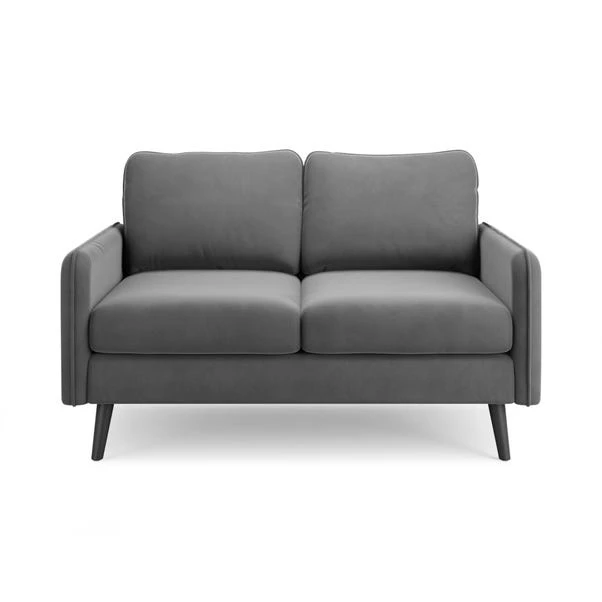 Dunelm Milton Velvet 2 Seater Sofa In A Box - Image 3