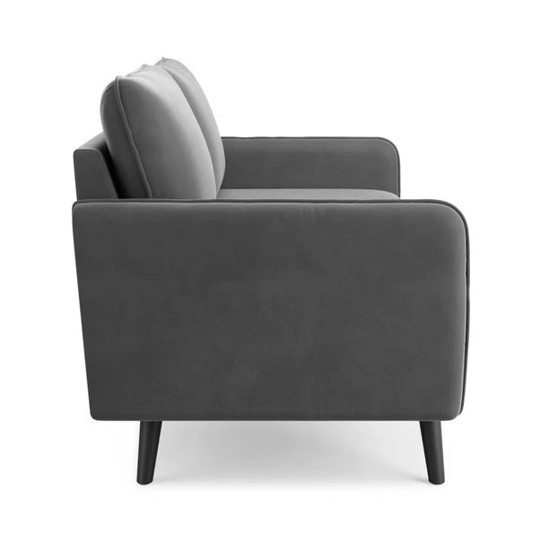 Dunelm Milton Velvet 2 Seater Sofa In A Box - Image 4