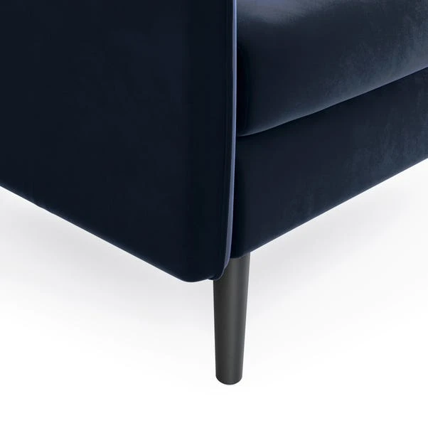 Dunelm Milton Velvet Corner Chaise In A Box - Image 6