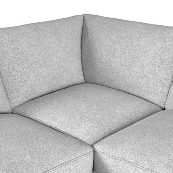 Dunelm Rosa Soft Chenille Large Corner Sofa - Image 6
