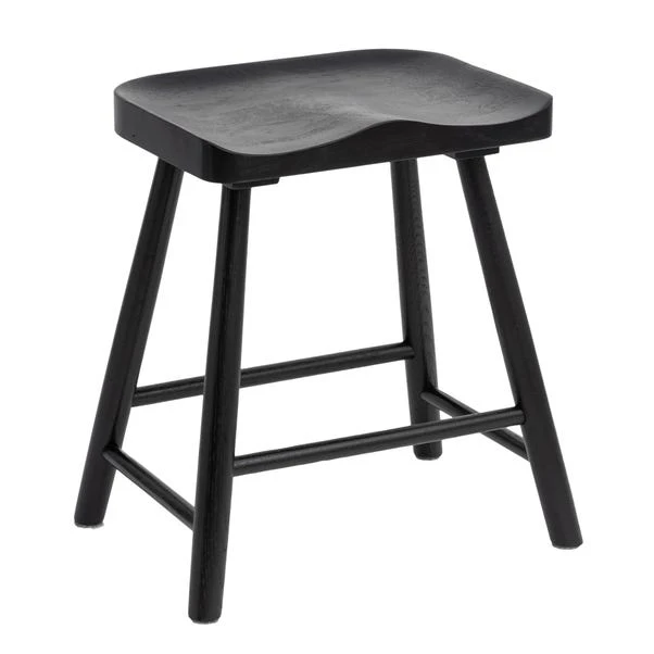 Dunelm Loxwood Oak Stool - Image 2