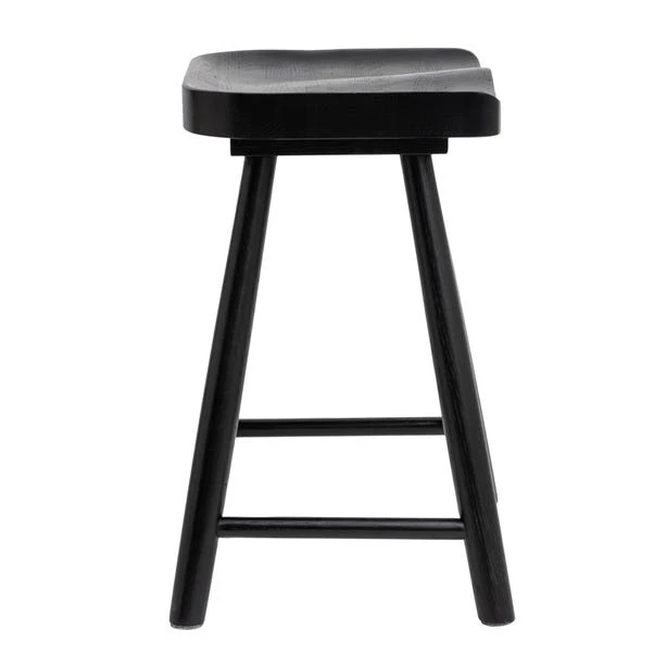 Dunelm Loxwood Oak Stool - Image 3